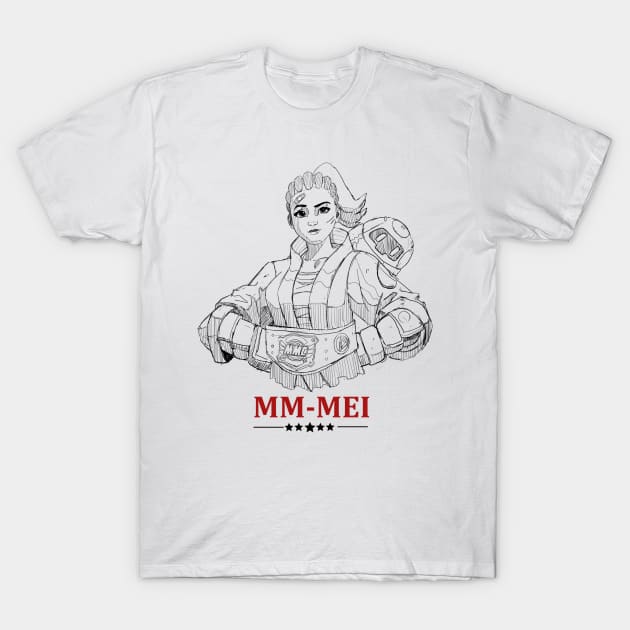 MM MEI overwatch league skin T-Shirt by ahmedelsiddig